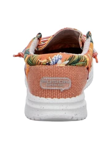 Fusion Mokassins Schnürschuhe in Orange