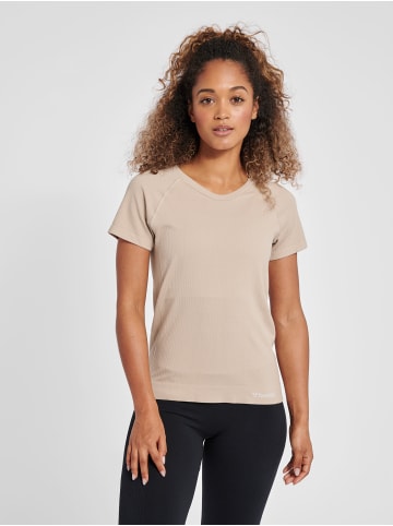 Hummel T-Shirt Raglanärmel Hmlmt Flow Multisport Damen in CHATEAU GRAY