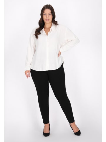 usha BLACK LABEL Women Plus Size Blouse in White