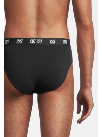 CR7 CRISTIANO RONALDO Slip Trunks 3-Pack in Schwarz