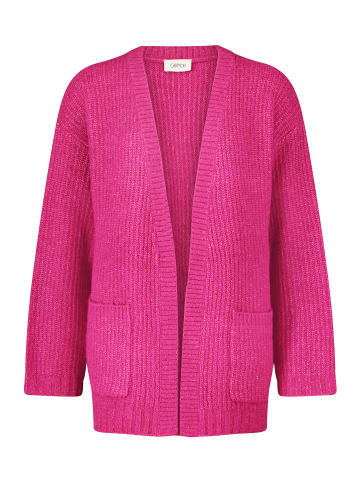 CARTOON Casual-Strickjacke mit V-Ausschnitt in Festival Fuchsia