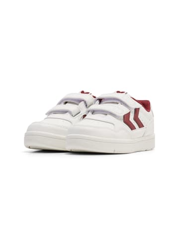 Hummel Hummel Sneaker Camden Jr Kinder in WHITE/RED