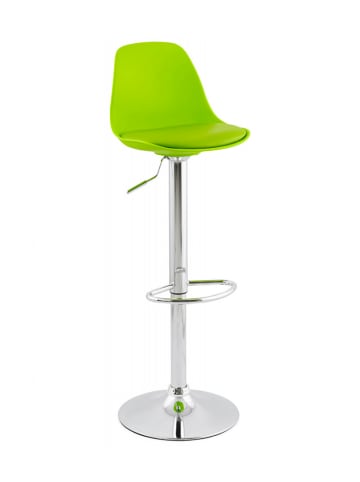 KADIMA DESIGN Verstellbarer Hocker aus Kunststoff | Modern in Neongrün