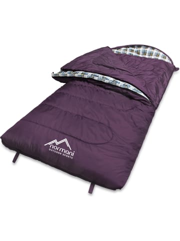 Normani Outdoor Sports 4-in-1 Schlafsack Antarctica in Violett