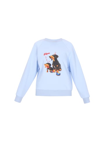 myMo Women Sweatshirt in light blue