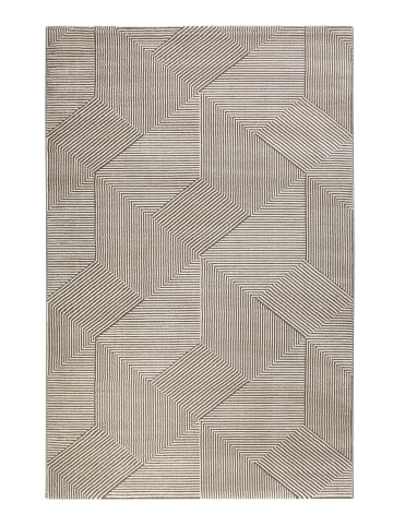 ESPRIT Teppich Velvet Groove in beige braun