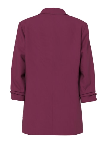 Pieces Blazer in Grape Wine