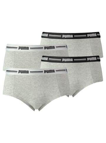 Puma Panty 4er Pack in Grau