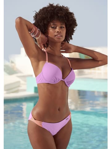 Venice Beach Bügel-Bikini-Top in lila