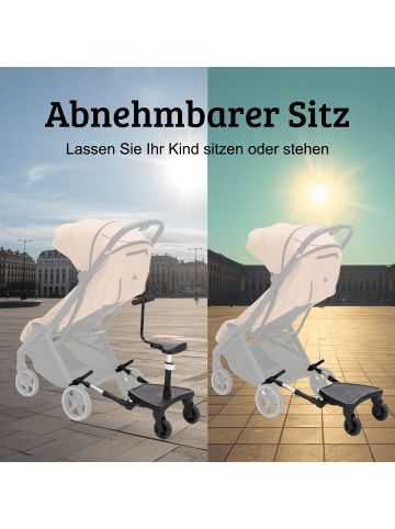 fillikid Buggyboard FlexiRide Schwarz Exklusiv