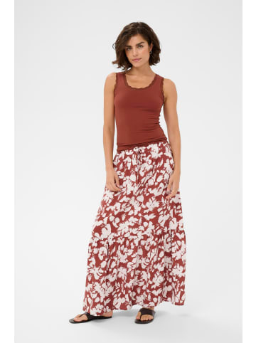 Kaffe Jersey-Top ärmellos KAOMI Slim fit in Henna