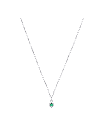 Prinzessin Lillifee Kette mit Anhänger Silber 925, rhodiniert in Grün