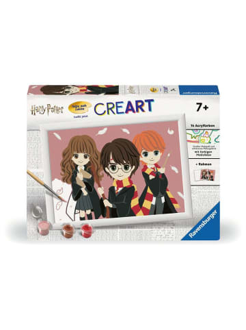 Ravensburger Malprodukte CreArt, Malen nach Zahlen Kinder Harry Potter - Zauberhafte Freundschaft Malen nach Zahlen Kinder Ab 7 Jahre in bunt