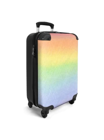 NoBoringSuitCases Suitcase, Koffer, Reisekoffer Regenbogenfarben