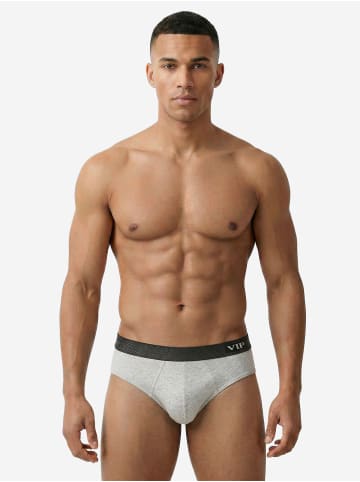 VIP Slip Premium Jersey Stretch in greymelange