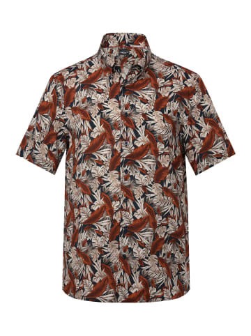 Men Plus Hemd in navy blau