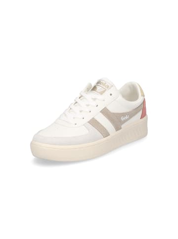 Gola Sneaker Grandslam Trident in Weiß Taupe