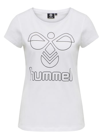 Hummel Hummel T-Shirt Hmlsenga Damen Atmungsaktiv in WHITE