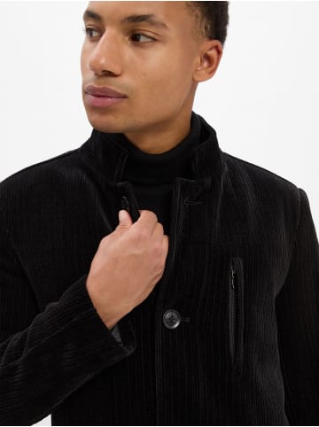 Finshley & Harding Cordmantel Denver in schwarz