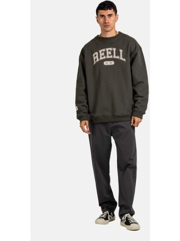 Reell Sweatjacke "Team Crewneck" in Grün