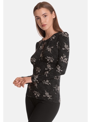 Vive Maria Langarmshirt Reverie Flower in schwarz allover