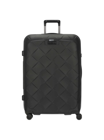 Stratic Leather and More - 4-Rollen-Trolley 76 cm L (rose) in matt black