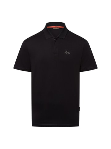 Napapijri Poloshirt E-Sorano in schwarz