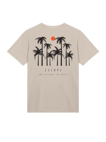 F4NT4STIC T-Shirt Escape Discover the World Palm Trees in sand