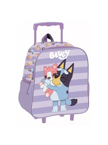 Bluey Bluey Puppy rollbarer Kindergarten 3D Rucksack, Tasche 32 cm