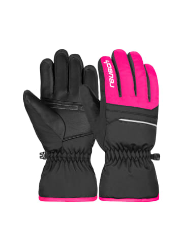 Reusch Fingerhandschuhe Alan Junior in 7720 black/pink glo