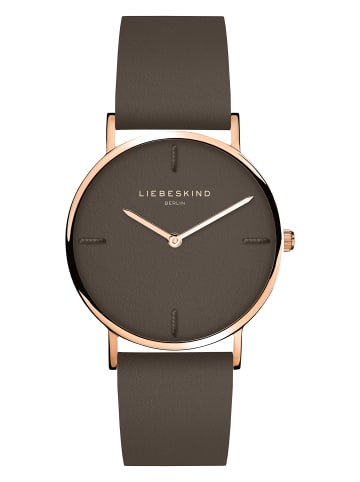 LIEBESKIND BERLIN Armbanduhr Armbanduhr in dunkelbraun