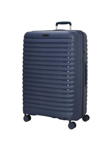 D&N Travel Line 4500+ - 4-Rollen-Trolley L 75 cm erw. (schwarz) in darkblue