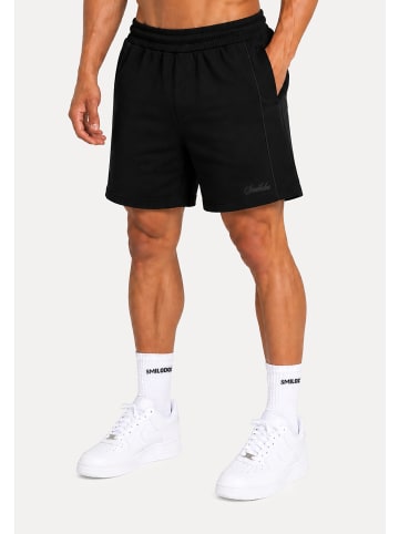 SMILODOX Regular Fit Shorts Calvento in Schwarz