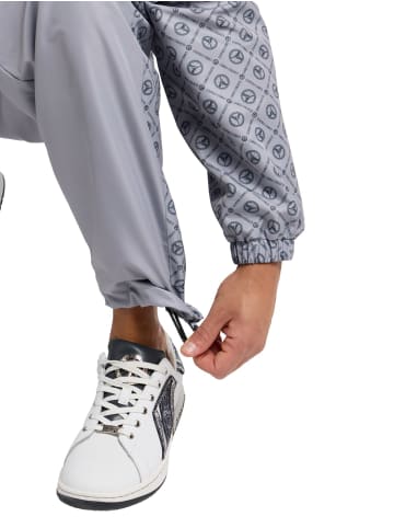 Carlo Colucci Tracksuit mit Sweatjacke Drazzer in Hellgrau