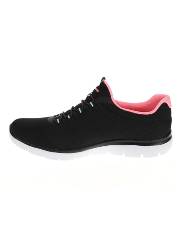 Skechers Sneaker Low in Schwarz/Pink