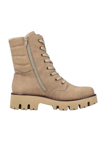 rieker Schnürstiefeletten in Beige