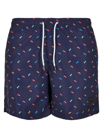 Urban Classics Urban Classics Badeshorts in sunglasses aop