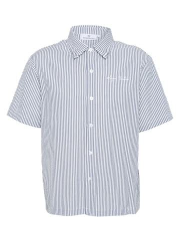 Sergio Tacchini Long Sleeve Shirt in white/navy