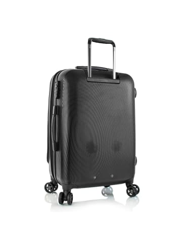 Heys Vantage 4 Rollen Kofferset 3-teilig mit Dehnfalte in black