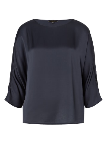 More & More Satinbluse in marine