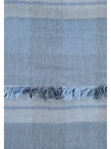 Camel Active Schal aus Baumwollmix in Hellblau