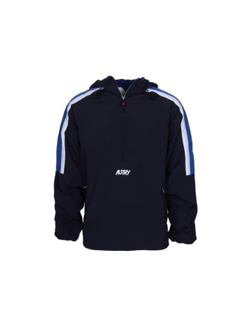 AUTRY Blau Nylon Shell Jacke