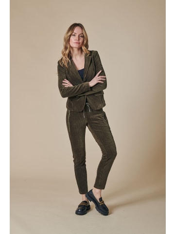 ZHRILL Blazer ZHBETSY CORD LUREX OLIVE in OLIVE