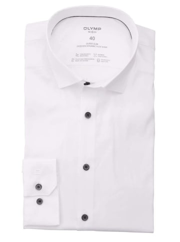 OLYMP  Langarm FreizeitHemd für Herren in weiss