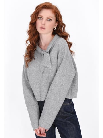 DreiMaster Vintage Women Sweater in grey melange