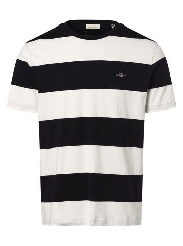 Gant T-Shirt in ecru marine