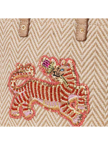 Oilily Zigzag Stripe Shopper Tasche 22 cm in shifting sand