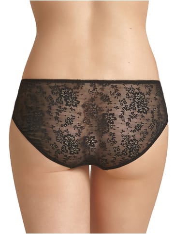 Anita Slip Fleur in Schwarz