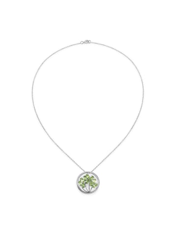 Rafaela Donata Kette Tree of Life Sterling Silber Peridot in silber