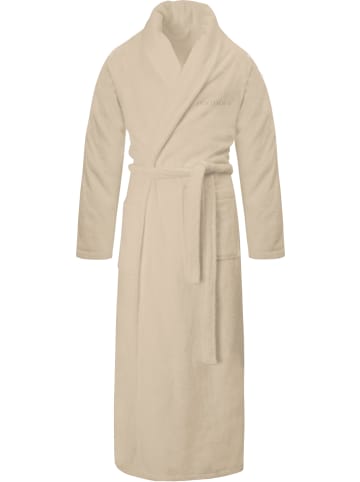 normani Bademantel aus 100 % Baumwolle Lola in Beige